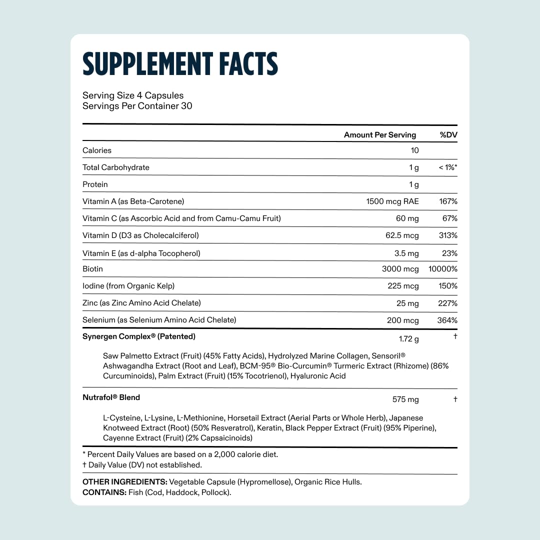 Nutrafol Men's Hair-2-Month Supply