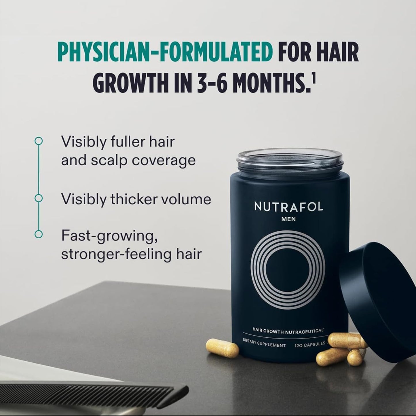 Nutrafol Men's Hair-2-Month Supply